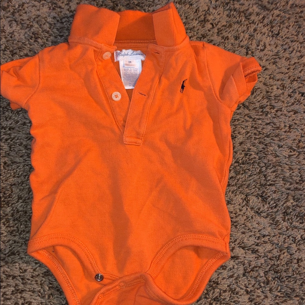 Baby polo onesie